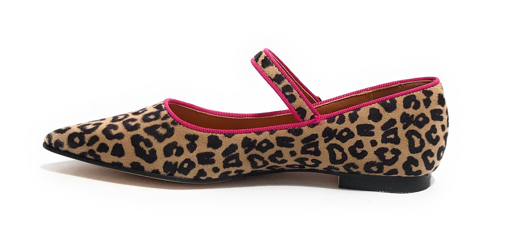 Scarpe donna Gold&gold ballerina leopard DS25GG63 GD195