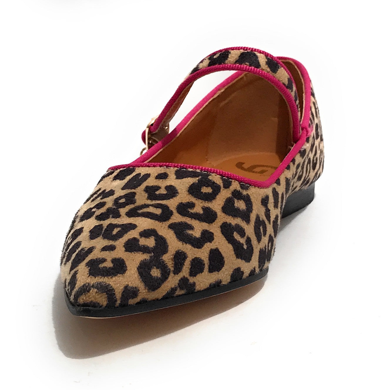 Scarpe donna Gold&gold ballerina leopard DS25GG63 GD195