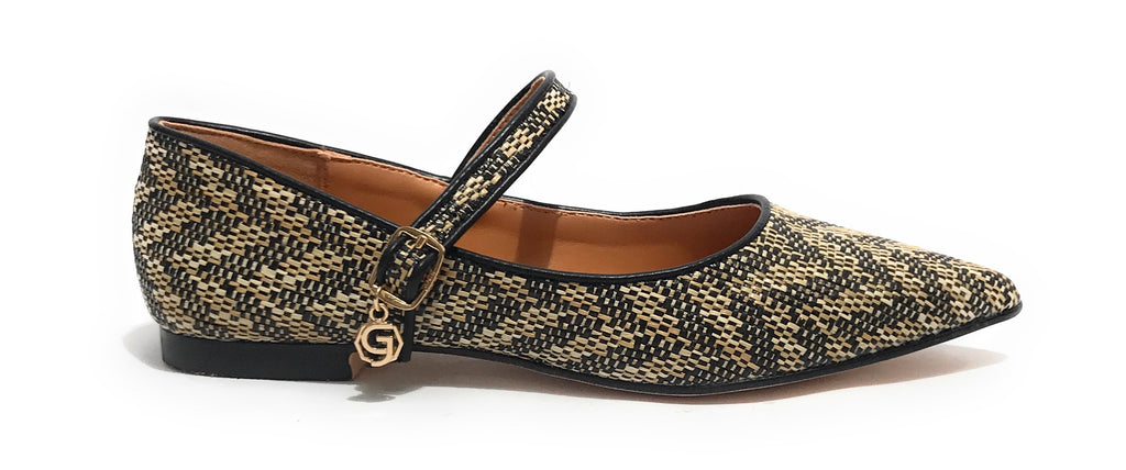 Scarpe donna Gold&gold ballerina nero DS25GG62 GD195