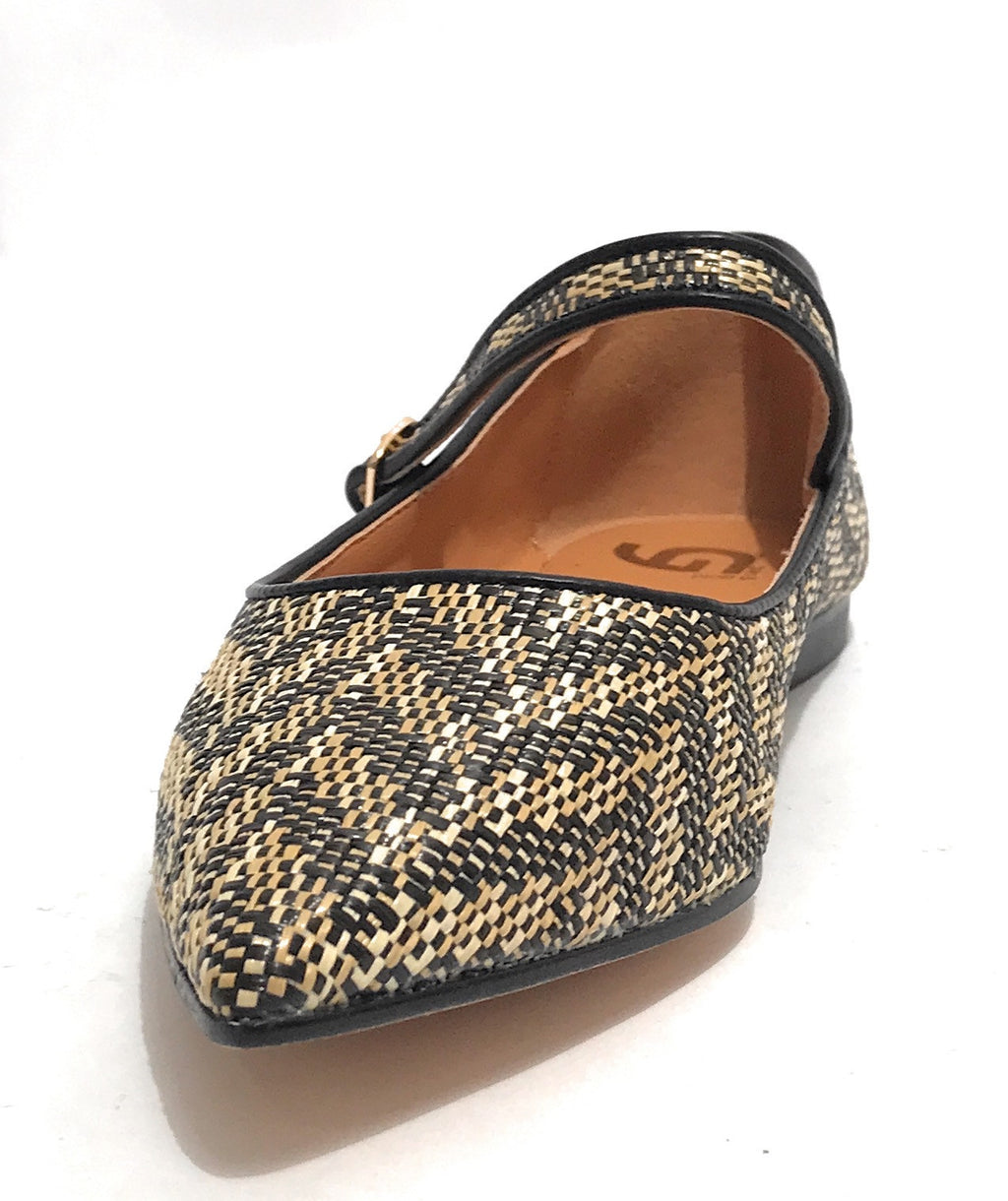 Scarpe donna Gold&gold ballerina nero DS25GG62 GD195