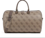Borsa  Guess Berta travel duffel bag latte logo B26GU86 OB8688416