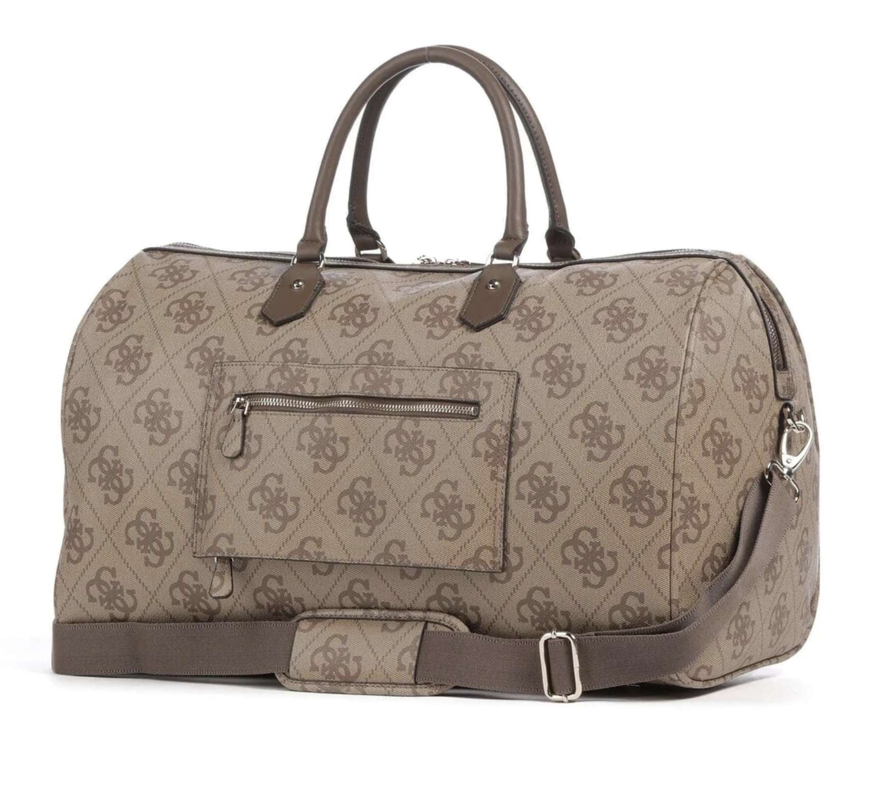 Borsa  Guess Berta travel duffel bag latte logo B26GU86 OB8688416