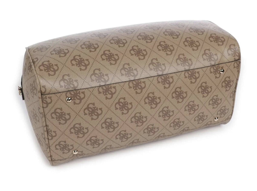 Borsa  Guess Berta travel duffel bag latte logo B26GU86 OB8688416