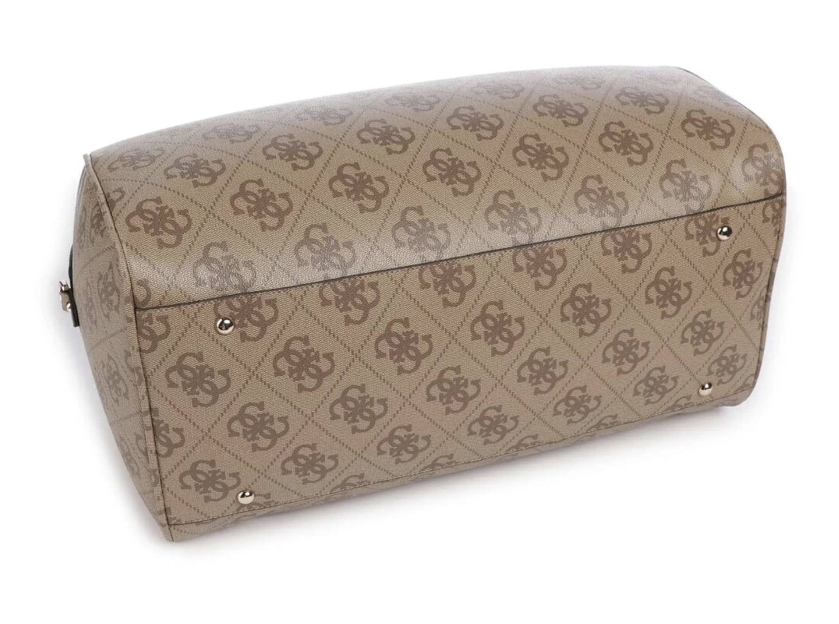 Borsa  Guess Berta travel duffel bag latte logo B26GU86 OB8688416