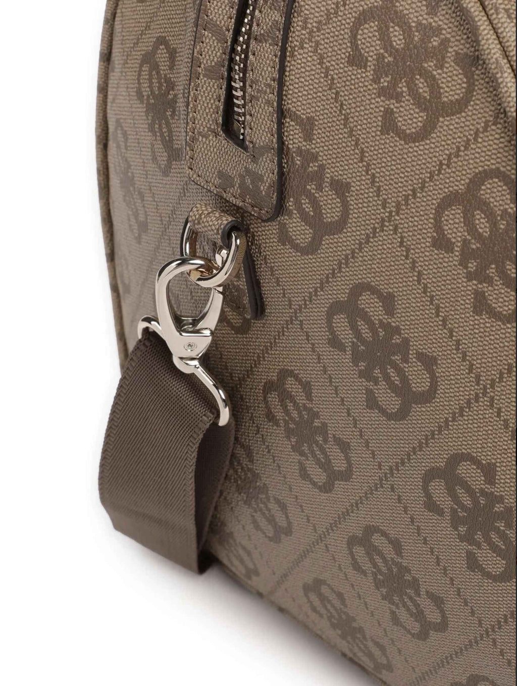 Borsa  Guess Berta travel duffel bag latte logo B26GU86 OB8688416