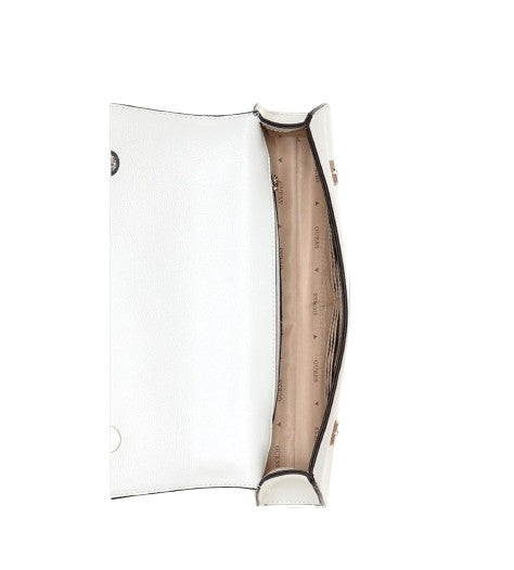 Borsa a tracolla Guess Isobel convertible xbody flap white BS26GU199 BG993221