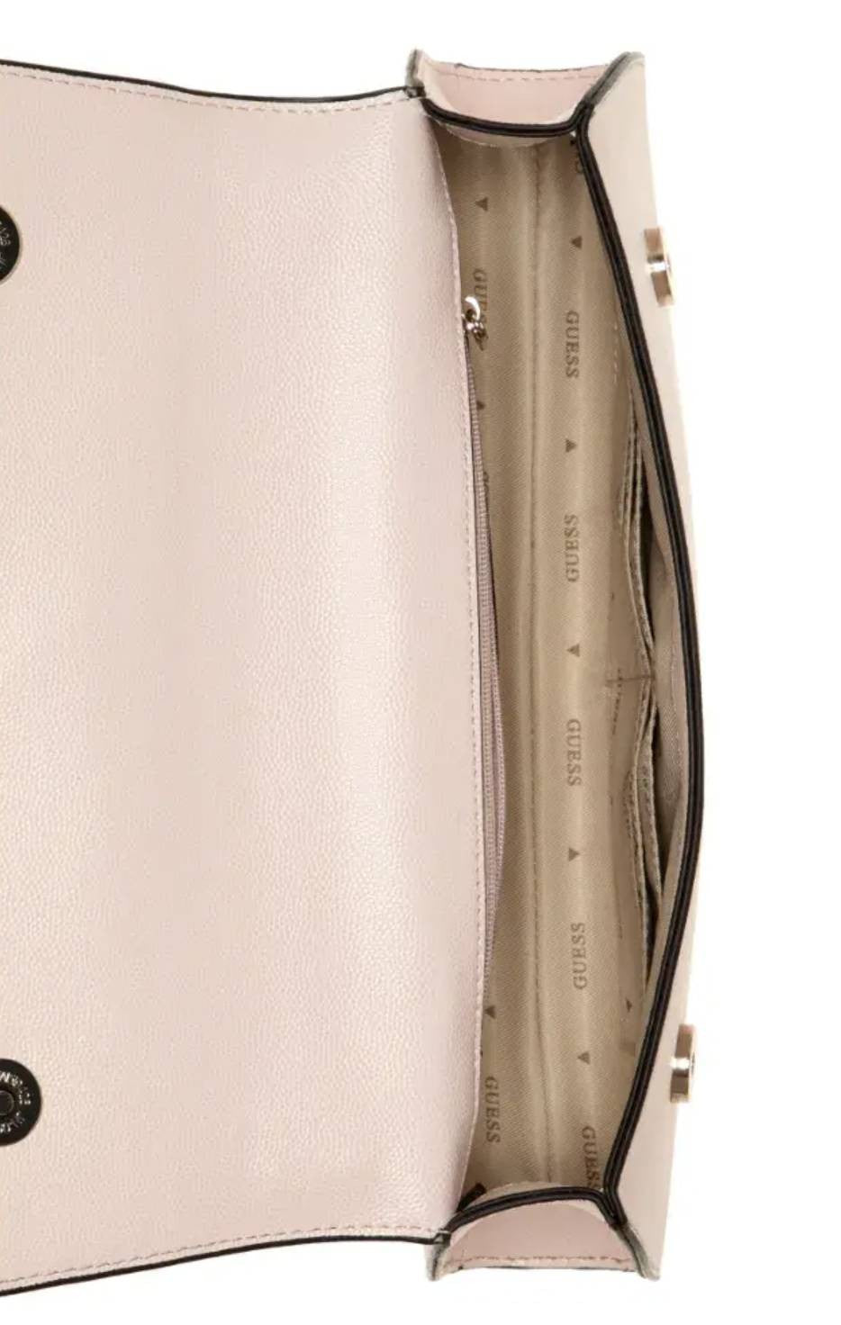 Borsa a tracolla Guess Isobel convertible xbody flap light rose BS26GU198 BG993221