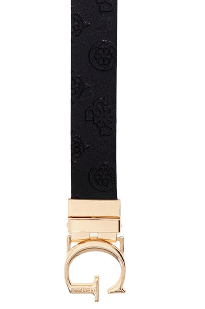 Cinta donna Guess James adjustable/reversible black/rose 4G logo CS26GU21 BW7861P3430