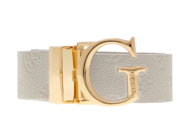 Cinta donna Guess James adjustable/reversible dark taupe 4G logo CS26GU20 BW7861P3430