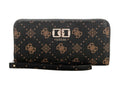 Portafoglio donna Guess Emelie slg espresso logo AS26GU50 GP9928146