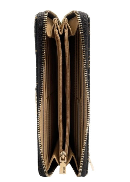 Portafoglio donna Guess Emelie slg espresso logo AS26GU50 GP9928146