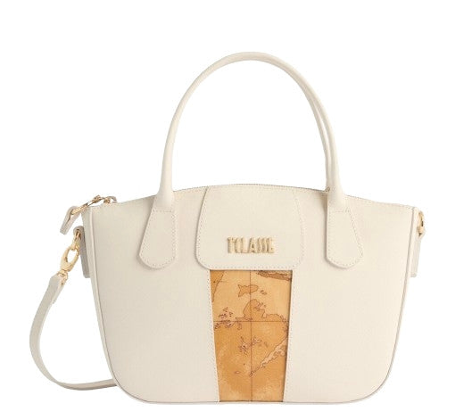 Borsa a mano con tracolla Alviero Martini 1A Classe ivory BS26PC02 LE51 9407