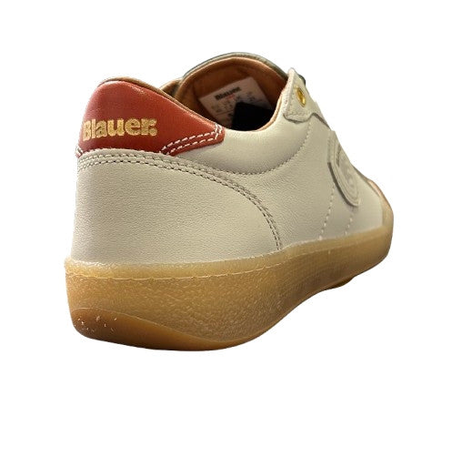 Sneaker uomo Blauer Murray21 white/military/orange US26BU05 S6MURRAY21/LES