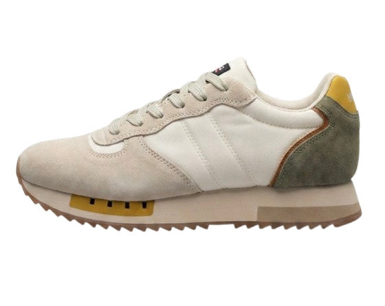 Scarpe Blauer sneaker Queens01 suede/tessuto white/beige US26BU02 S6QUEENS01/NUB