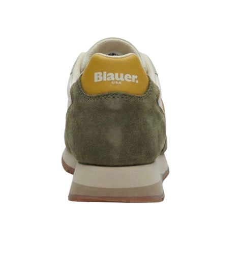 Scarpe Blauer sneaker Queens01 suede/tessuto white/beige US26BU02 S6QUEENS01/NUB