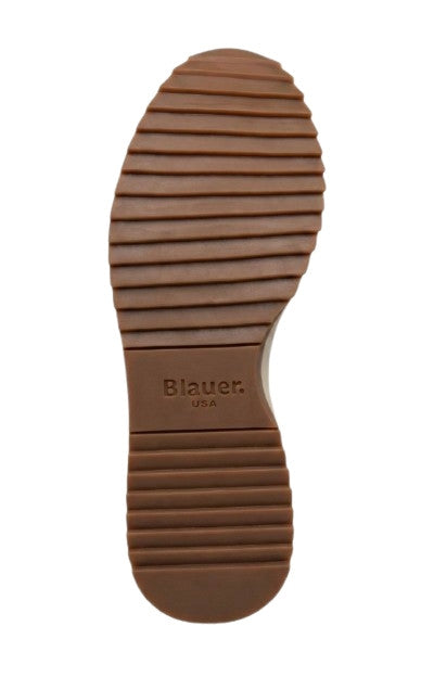Scarpe Blauer sneaker Queens01 suede/tessuto white/beige US26BU02 S6QUEENS01/NUB