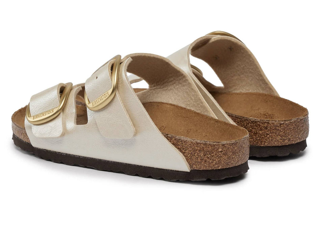 Sandalo donna Birkenstock Arizona Big Buckle pearl white Birko-Flor DS26BI07 1020021
