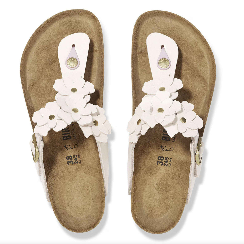 Sandalo donna Birkenstock Gizeh Flower Embellishment light rose DS26BI10 1029287