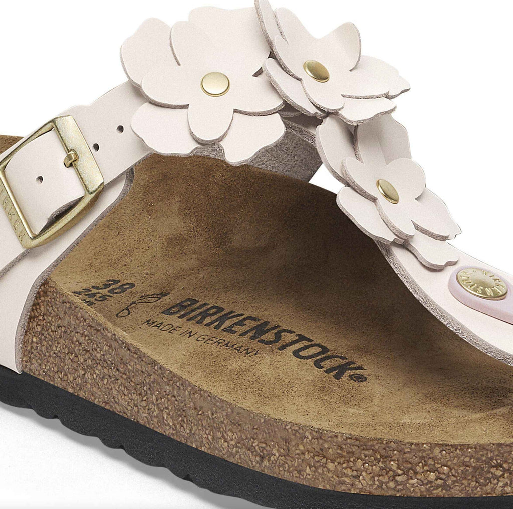 Sandalo donna Birkenstock Gizeh Flower Embellishment light rose DS26BI10 1029287