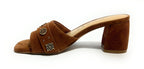 Sandalo Guess Gauri 2 TC 60 in suede brown DS26GU39 FLJGU2SUE03