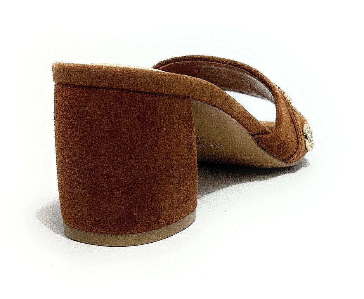 Sandalo Guess Gauri 2 TC 60 in suede brown DS26GU39 FLJGU2SUE03