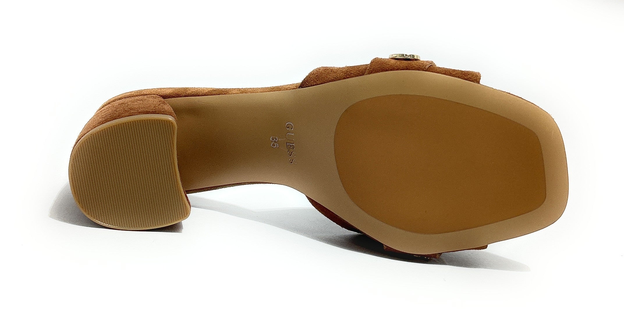 Sandalo Guess Gauri 2 TC 60 in suede brown DS26GU39 FLJGU2SUE03