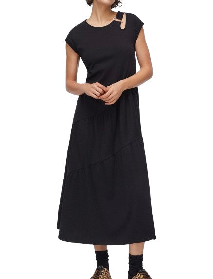 Abito donna Liu Jo in jersey nero ES26LJ26 TA6237 J3855 22222