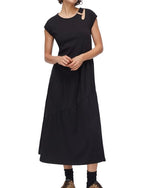 Abito donna Liu Jo in jersey nero ES26LJ26 TA6237 J3855 22222