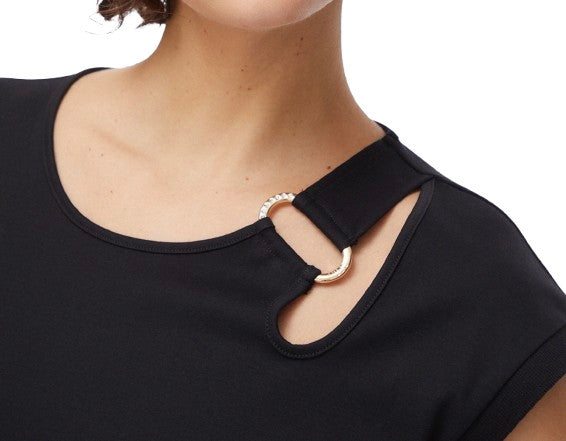 Abito donna Liu Jo in jersey nero ES26LJ26 TA6237 J3855 22222