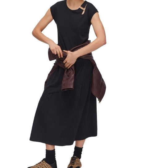 Abito donna Liu Jo in jersey nero ES26LJ26 TA6237 J3855 22222