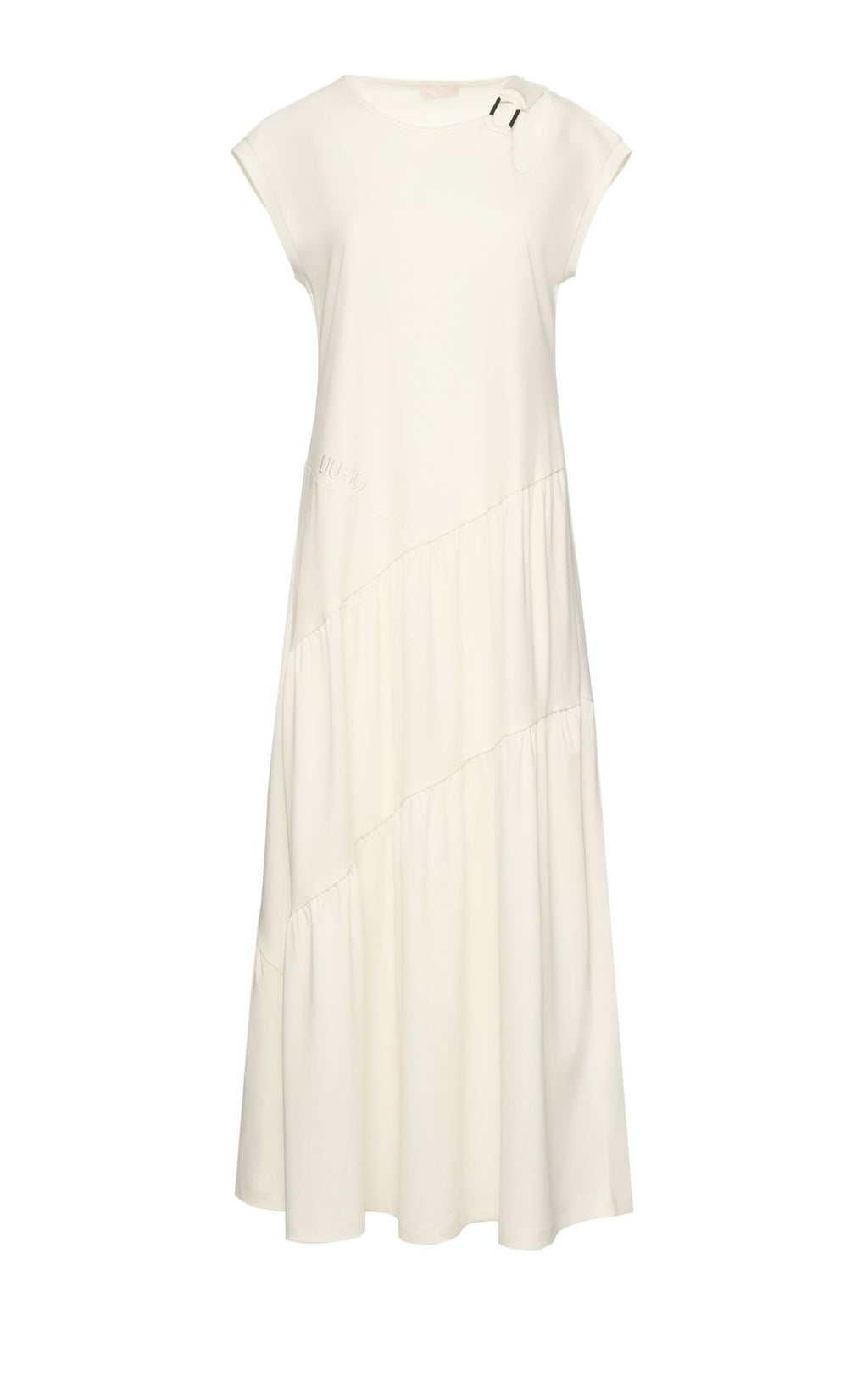 Abito donna Liu Jo in jersey white milk ES26LJ25 TA6237 J3855 10105