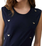 Abito corto donna Liu Jo night blu sky ES26LJ23 TA6126 J5942 93924