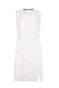 Abito donna Liu Jo corto in jersey white milk ES26LJ24 TA6126 J5942 10105