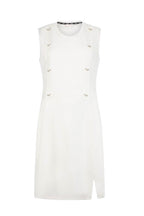 Abito donna Liu Jo corto in jersey white milk ES26LJ24 TA6126 J5942 10105