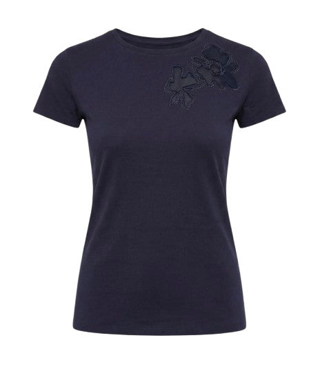 T-shirt donna Liu Jo night blu sky ES26LJ33 TA6155 JS923 93924