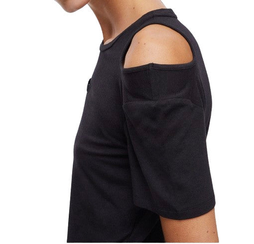 T-shirt donna Liu Jo cut-out black ES26LJ34 TA6170 JS005 22222