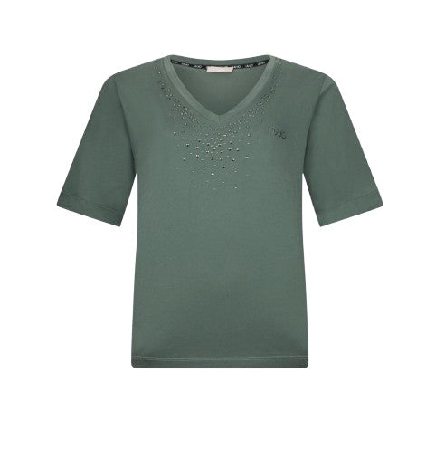 T-shirt donna Liu Jo military ES26LJ35 TA6284 JS923 76009