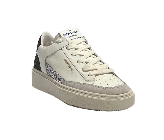 Sneaker donna SVNTYSX 7/6 Push-D07 white/ black DS26SV01