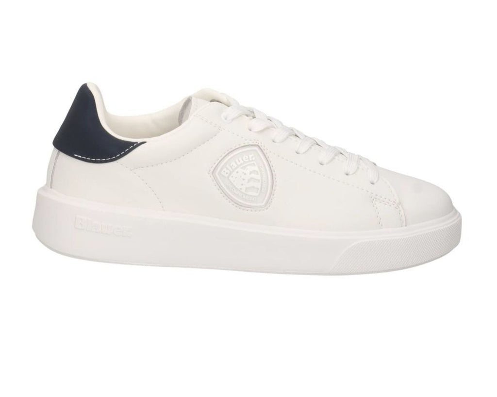 Sneaker uomo Blauer Buck07 white/ navy US26BU15 S6BUCK07/LEA