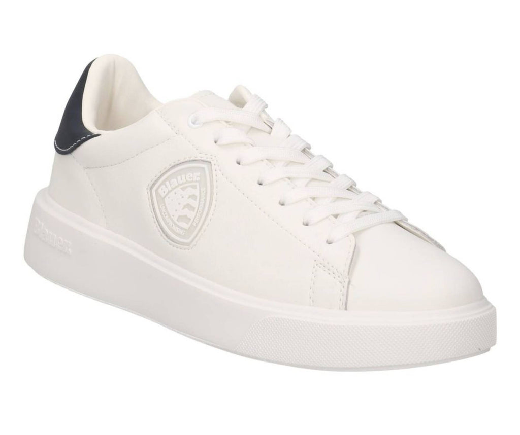 Sneaker uomo Blauer Buck07 white/ navy US26BU15 S6BUCK07/LEA