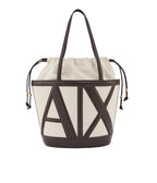Borsa donna a secchiello mano/spalla Armani Exchange natural/dusk shade BS26AX06 XW002607 AF22635