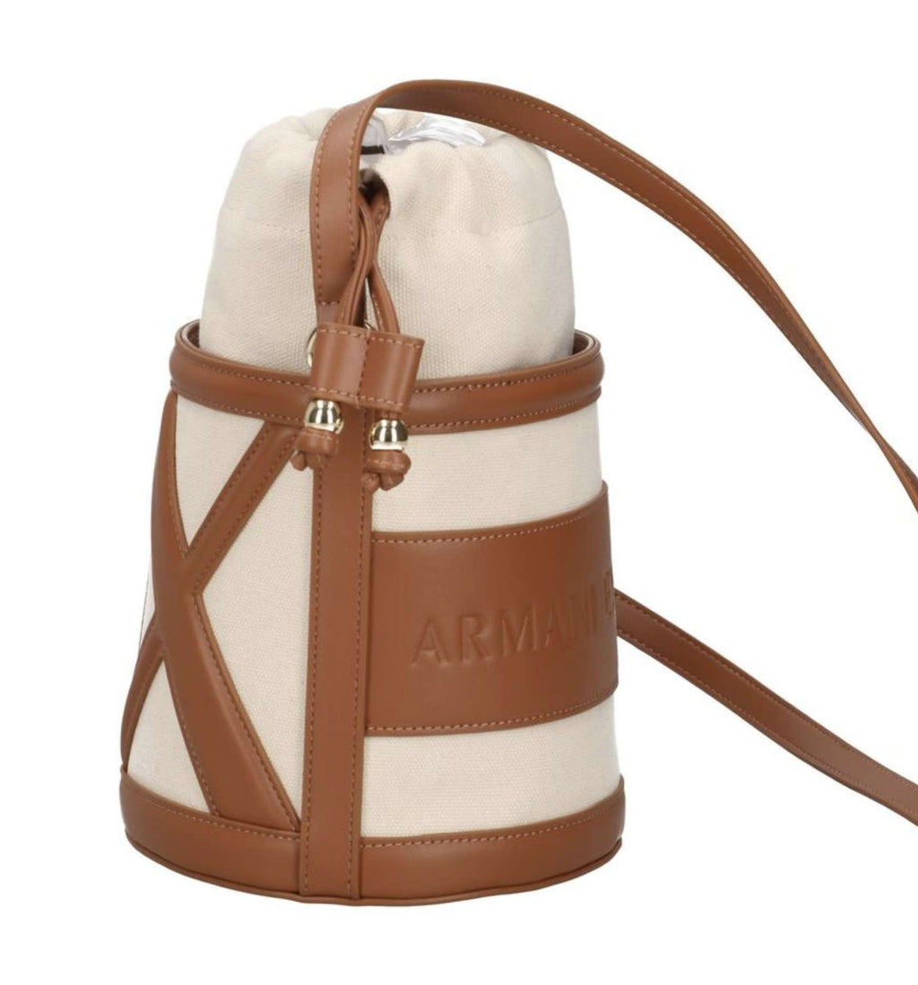 Borsa donna secchiello Armani Exchange natural/saline clay XW002183 AF22635 M6261 BS26AX11