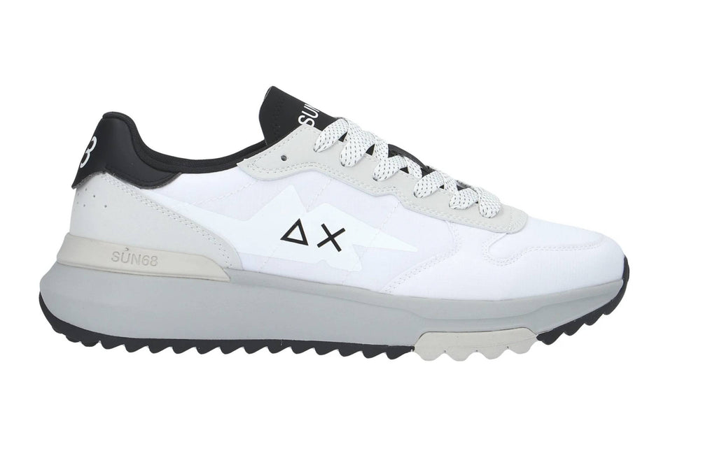 Sneaker running Sun68 Niki 2.0 light bianco US26SU09 Z36122