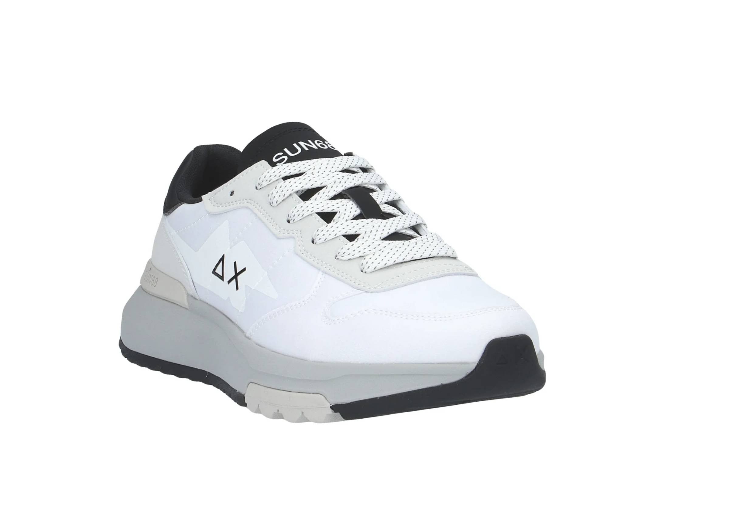 Sneaker running Sun68 Niki 2.0 light bianco US26SU09 Z36122