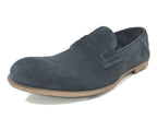 SCARPE UOMO DAVIDSON MOCASSINO TRAFORATO CAM BLU VESUVIO ARTIGIANALE US15DV05