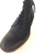 SCARPE UOMO DAVIDSON POLACCHINO F CUOIO NERO BOLIVIA  VINTAGE U15DV06