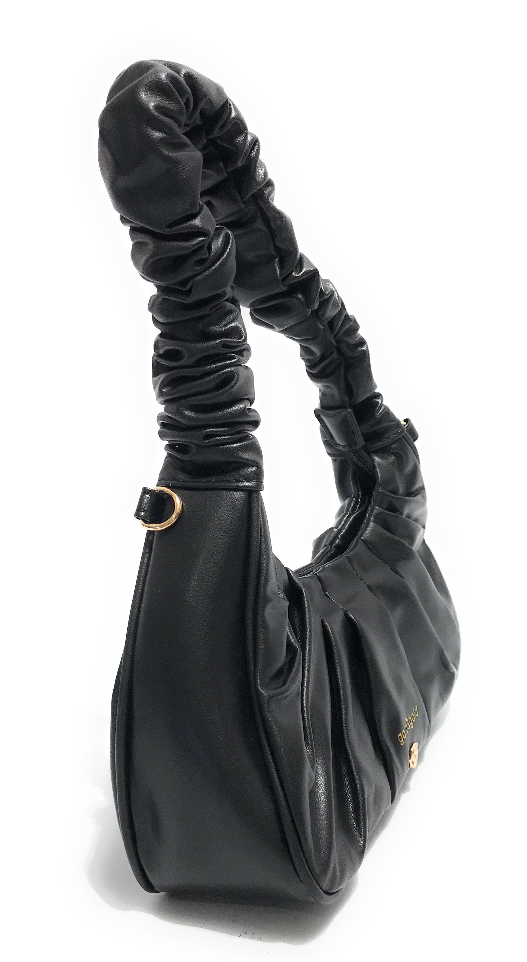 Borsa a mano/ tracolla Gold&gold nero donna BS22GG25 GGJ156