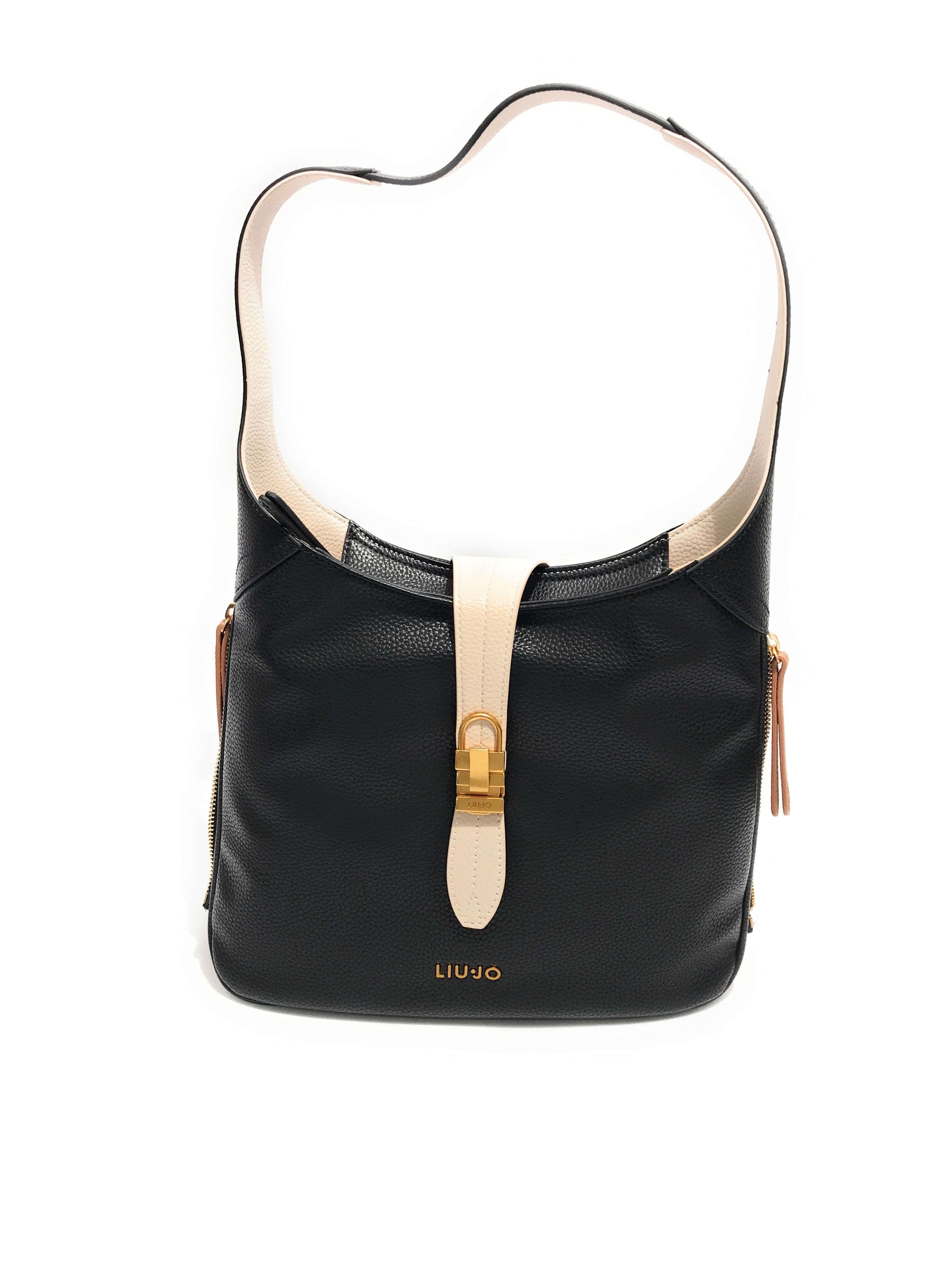 Borsa shopping Liu-jo Hobo Determinata nero BS22LJ70 NA2134
