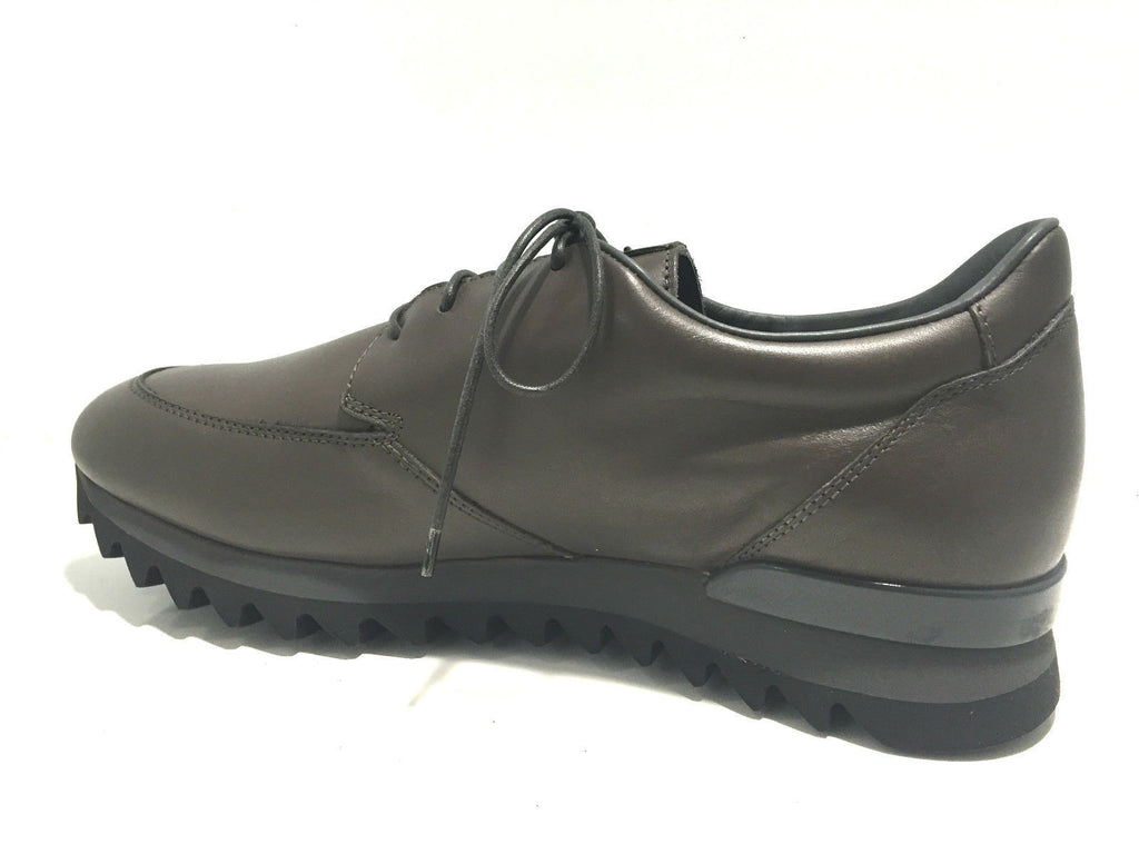 SCARPE UOMO  GUARDIANI SPORT MODELLO FREEMAN PELLE  GRIGIO FUMO  U16AG19