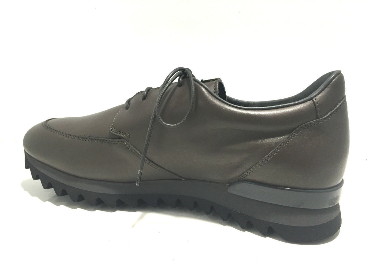 SCARPE UOMO  GUARDIANI SPORT MODELLO FREEMAN PELLE  GRIGIO FUMO  U16AG19